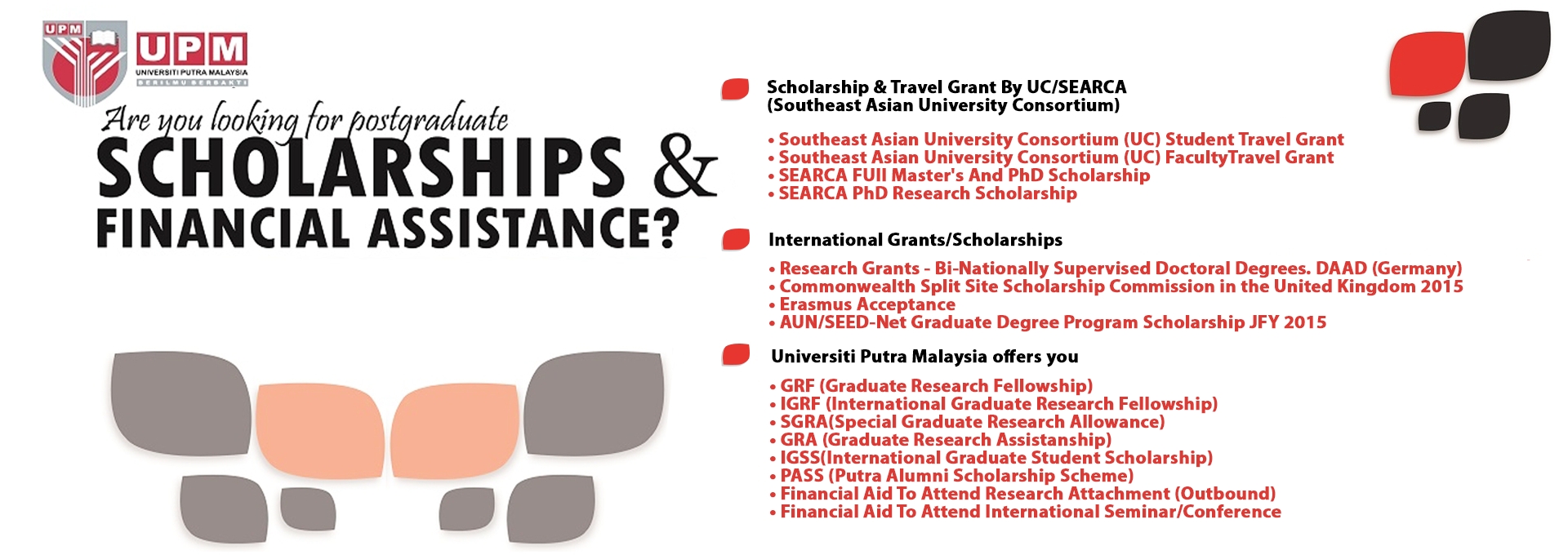 Financial Assistance & Scholarship